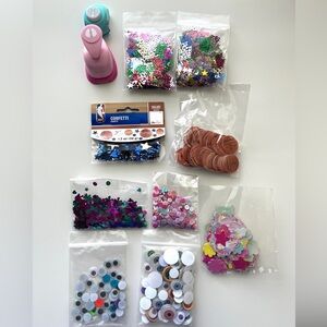 Unicorn & happy birthday Confetti set